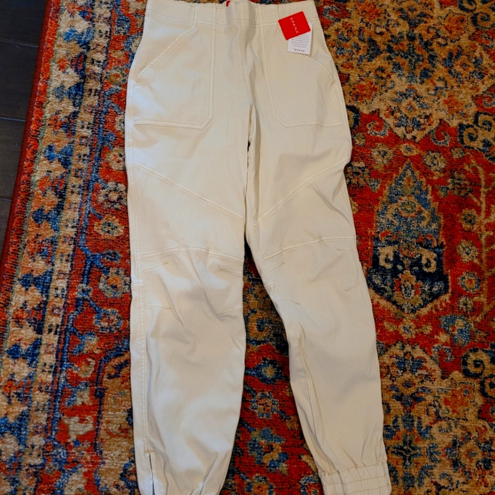 🏷SALE NWT Spanx Stretch Twill Cargo Jogger